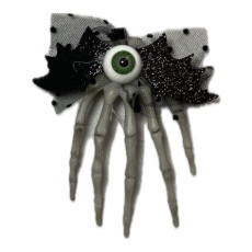 Black Skeleton Hair Hand Clip
